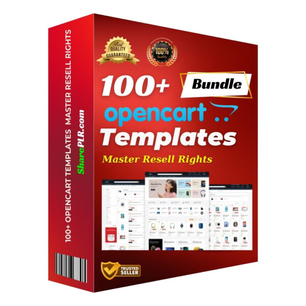 100+Opencart Templates Master Resell Rights Bundle