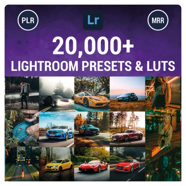 20000+ Presets & LUTs